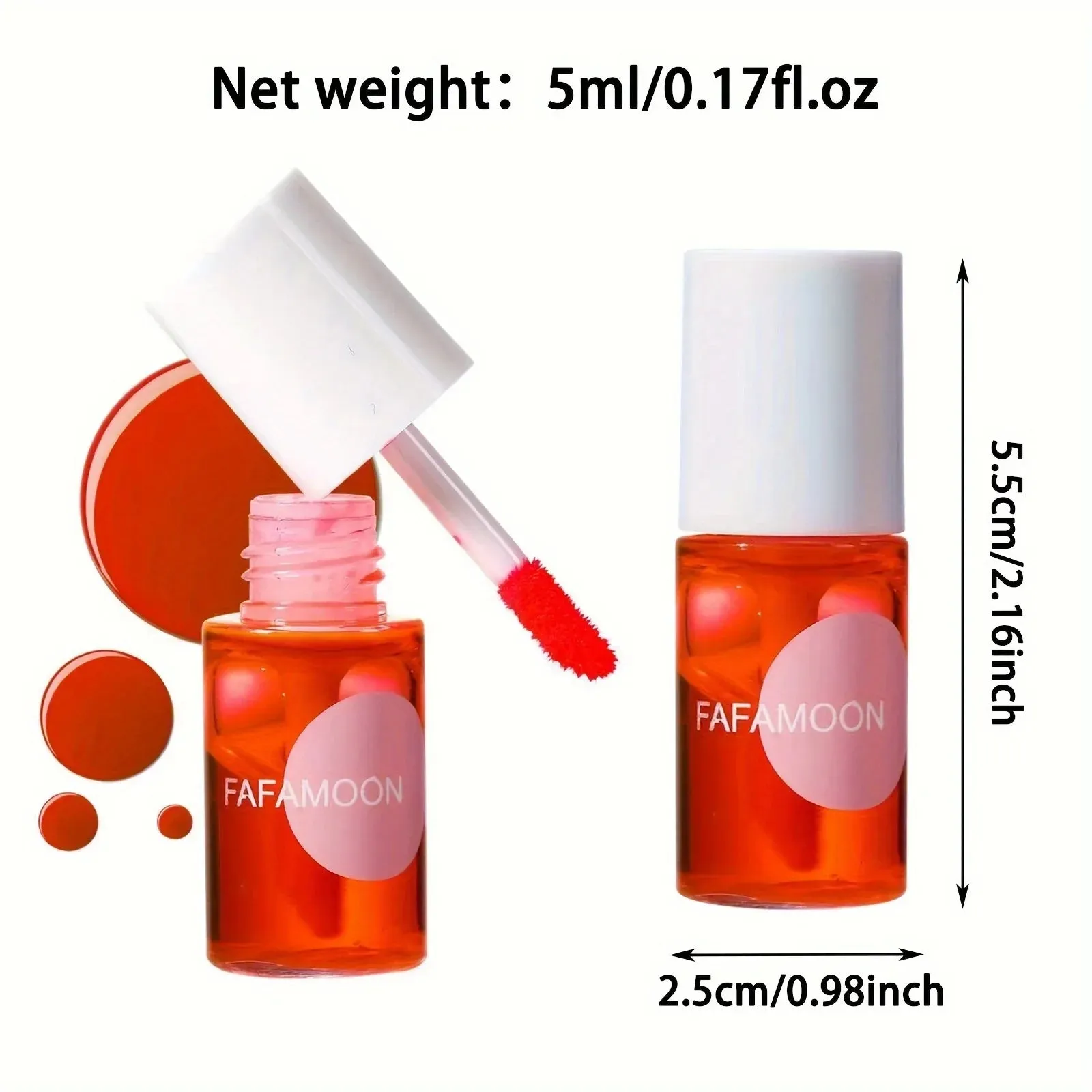 Toleet Christmas Thanksgiving gifts Winter Makeup Ideas 4 color Fruity Lip Tint Water Gloss Tint,Moisturizing Waterproof Liquid Lipstick, Non-Stick,High Pigment,Long-Lasting Colors