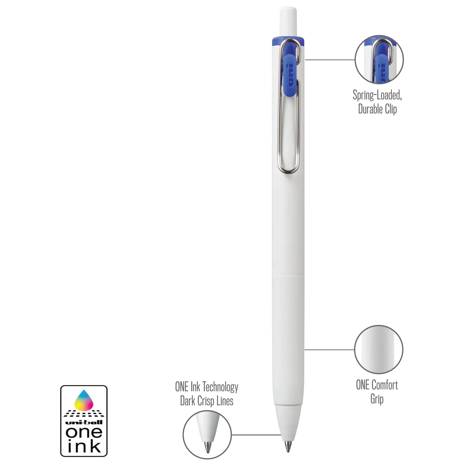 Uni-ball One Gel Pen // 0.38mm