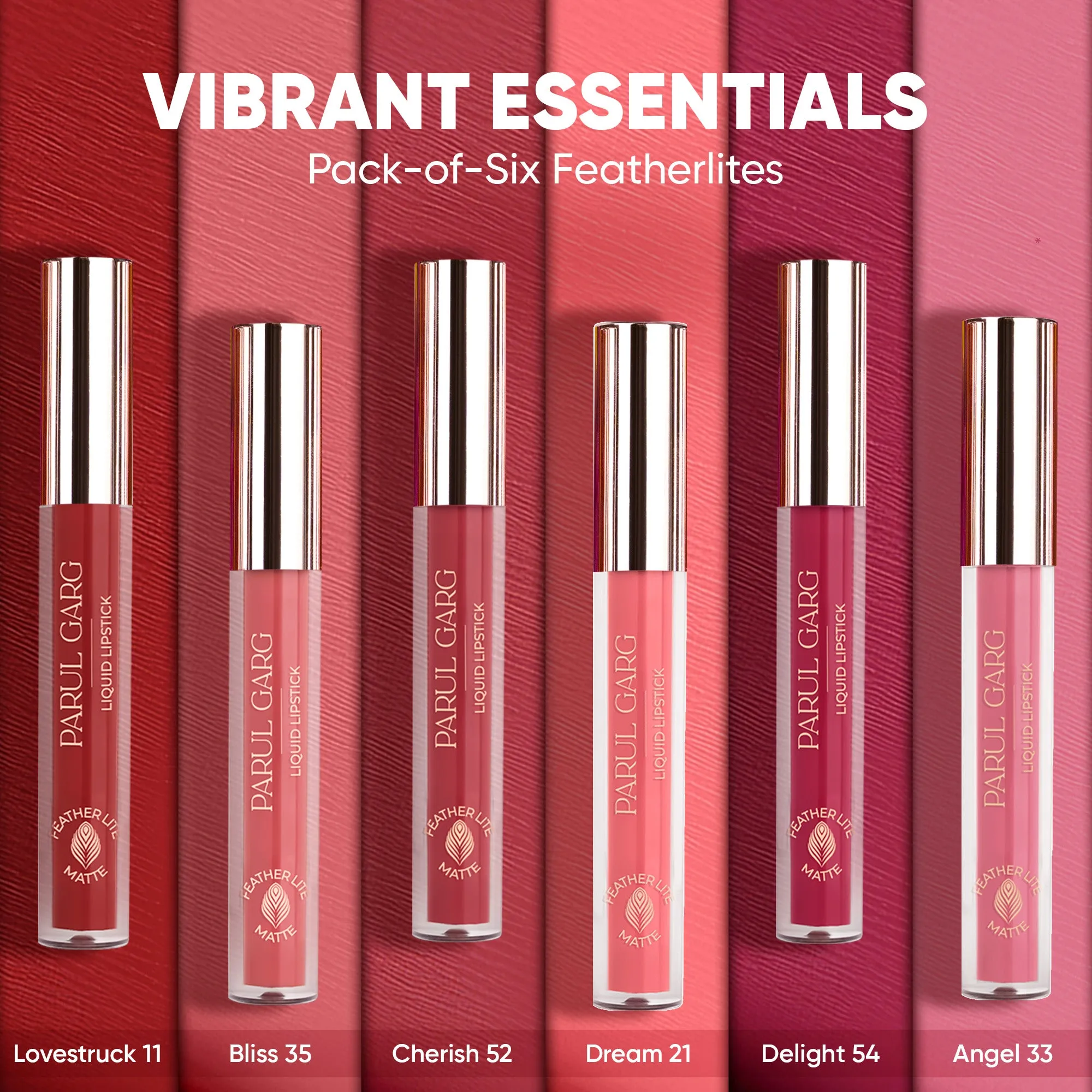 Vibrant Essentials: Pack of 6 Featherlites