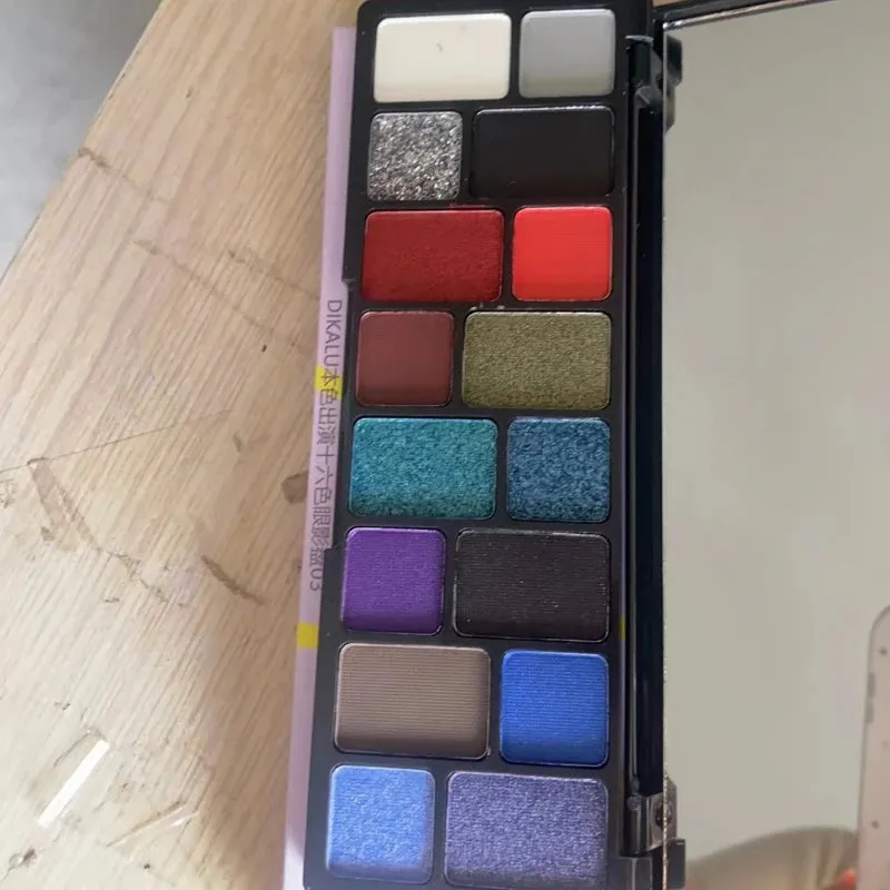 Yeknu Eyeshadow Palettes Blue Green Earth Color Eye Shadow Spring Summer Cool Tone Shadow Palette Matte Eye Pigments Korea Makeup